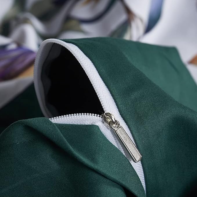 Cupocupa Duvet Cover Set;Duvet Cover Full Bedding Set Fluffy Boho Duvet Cover Set Paisley Floral Bedding Collection Duvet Cover with Pillowcases