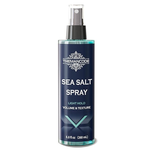 Sea Salt Spray for Men, Light Hold Thickness, Texturizing Hairspray, Stocking Stuffers for Man, Surf Spray Adds Instant Volume, Travel Essentials, Christmas Gift for Men, 8.8 Oz
