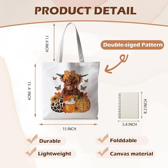 Halloween Tote Bag, Halloween Gifts for Women, Horror Tote Bag, Reusable Grocery Bags Shopping Bags