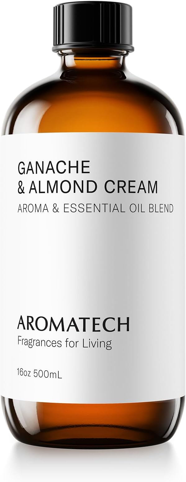 AromaTech Ganache & Almond Cream for Aroma Oil Scent Diffusers - 500 Milliliter
