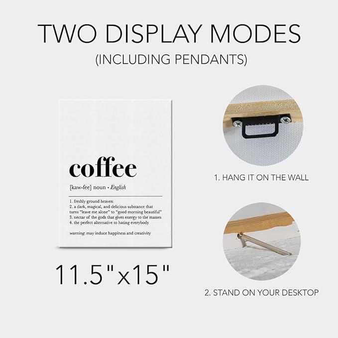 Funny Kitchen Decor Canvas Wall Art Framed Charcuterie Definition Paintings Canvas Prints Poster for Home Kitchen Dining Room Restaurant Shop Bar Pub Club Garage Cafe Wall Decor Artwork Decorative