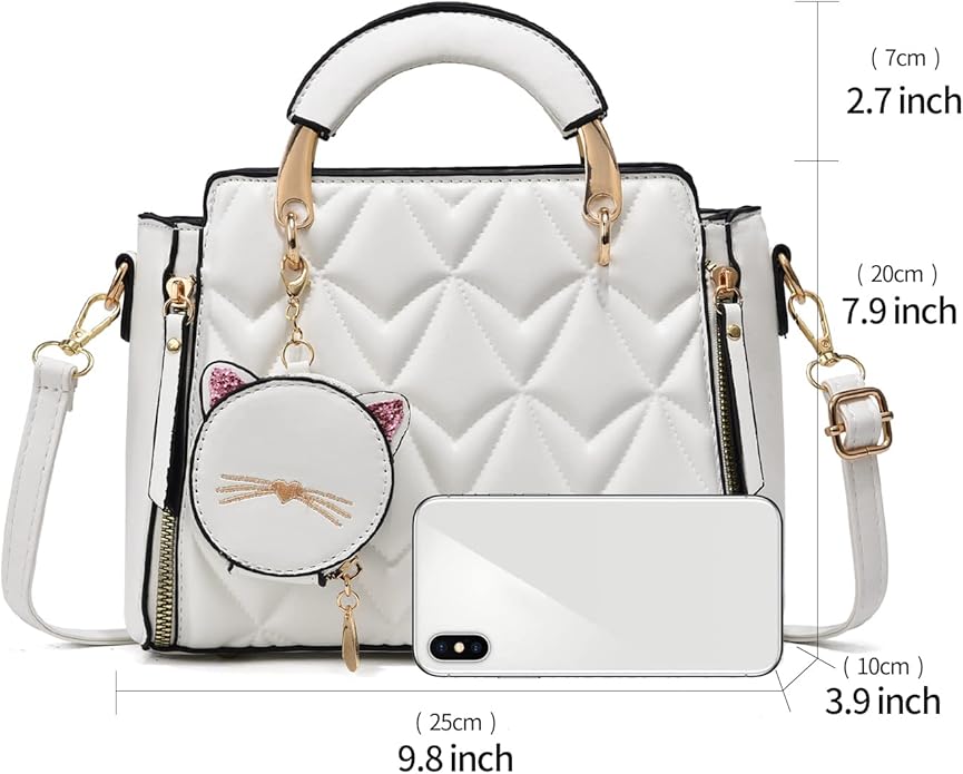 Xiaoyu Fashion Purses and Handbags for Women Ladies Crossbody Bags Top Handle Satchel Shoulder Bags Small Totes