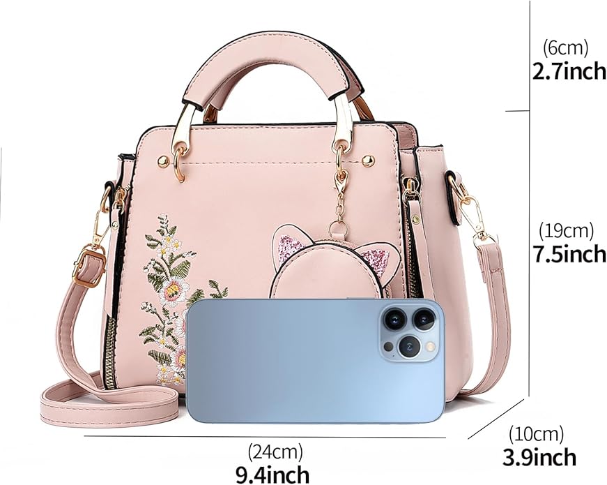 Xiaoyu Fashion Purses and Handbags for Women Ladies Crossbody Bags Top Handle Satchel Shoulder Bags Small Totes