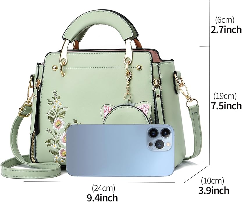 Xiaoyu Fashion Purses and Handbags for Women Ladies Crossbody Bags Top Handle Satchel Shoulder Bags Small Totes