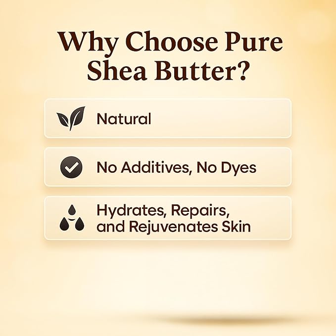 Kaeme Urbane African whipped shea butter handmade from raw organic body butter for women and men Deep Hydration for Dry Skin, Hair Repair (3.4oz/100g jar)