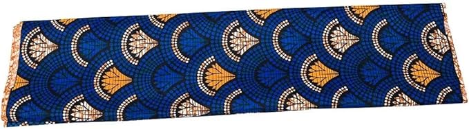 African Fabric 6 Yard Printed Wax Cloth African Ankara Fabric for Party Dress A64
