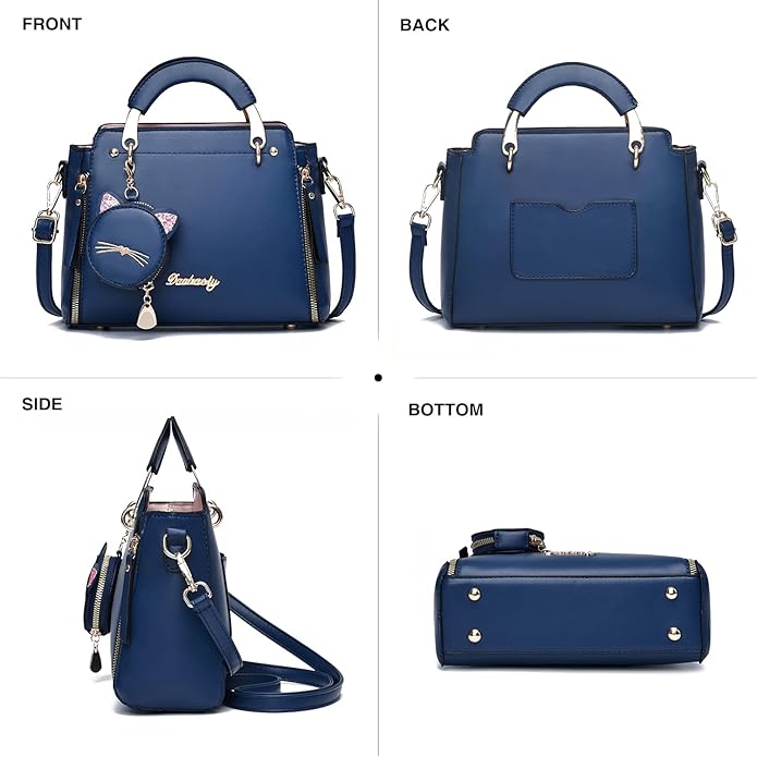 Xiaoyu Fashion Purses and Handbags for Women Ladies Crossbody Bags Top Handle Satchel Shoulder Bags Small Totes