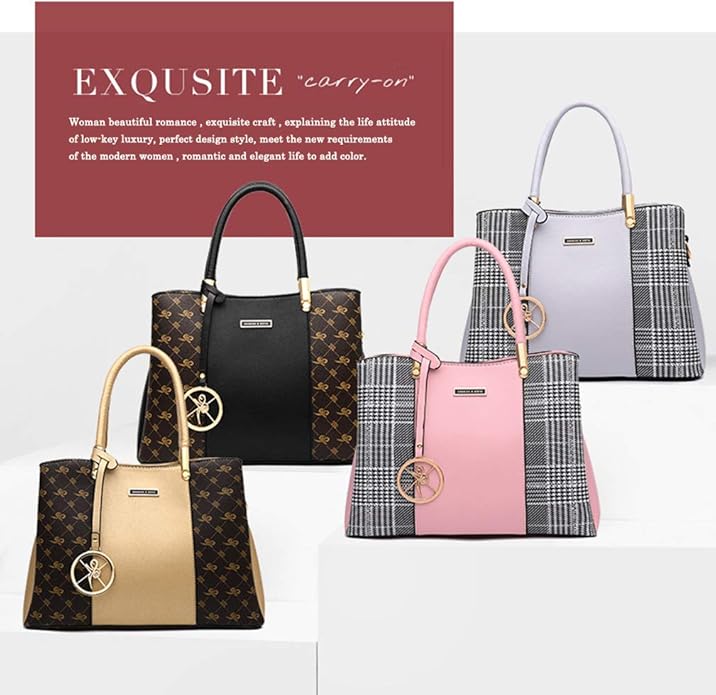 KURGOOL Women Purses and Handbags Top Handle Satchel Shoulder Bags Messenger Tote Bag for Ladie