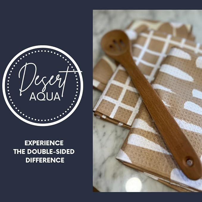 || 3 Pack Double Sided|| Not Your Ordinary Kitchen Towels || Dish Towel || Waffle Weave Microfiber || Highly Absorbent || Hanging Loop || Dish Cloths ||Designer Prints