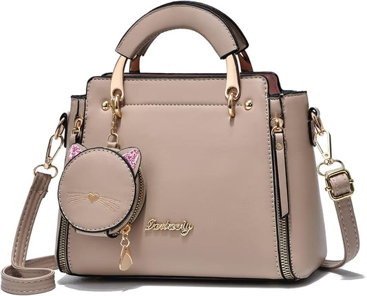 Xiaoyu Fashion Purses and Handbags for Women Ladies Crossbody Bags Top Handle Satchel Shoulder Bags Small Totes