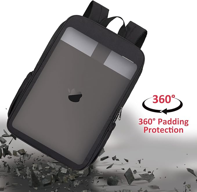 MAXTOP Travel Laptop Backpack with USB Charging Port Anti-Theft[Water Resistant] College Bookbag Fits 18.4 Inch Laptop