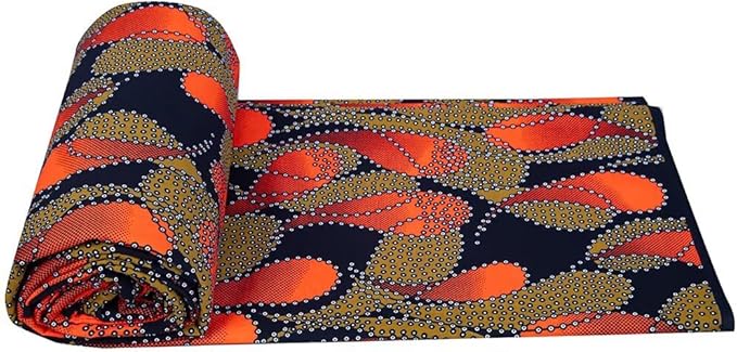 Africa Ankara Prints Wax 6 Yard Fabric African Fabric for Party Dress Craft DIY Sewing Textile Polyester Nigeria Tissu