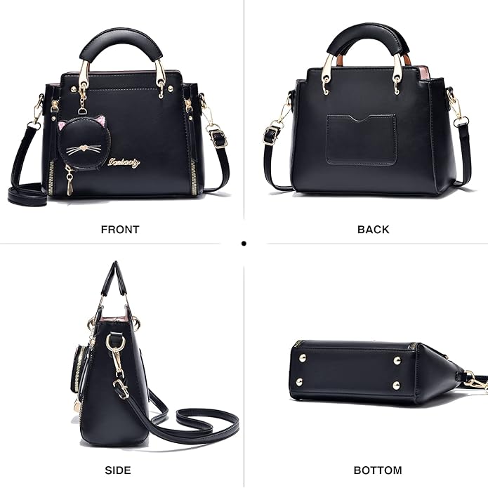 Xiaoyu Fashion Purses and Handbags for Women Ladies Crossbody Bags Top Handle Satchel Shoulder Bags Small Totes