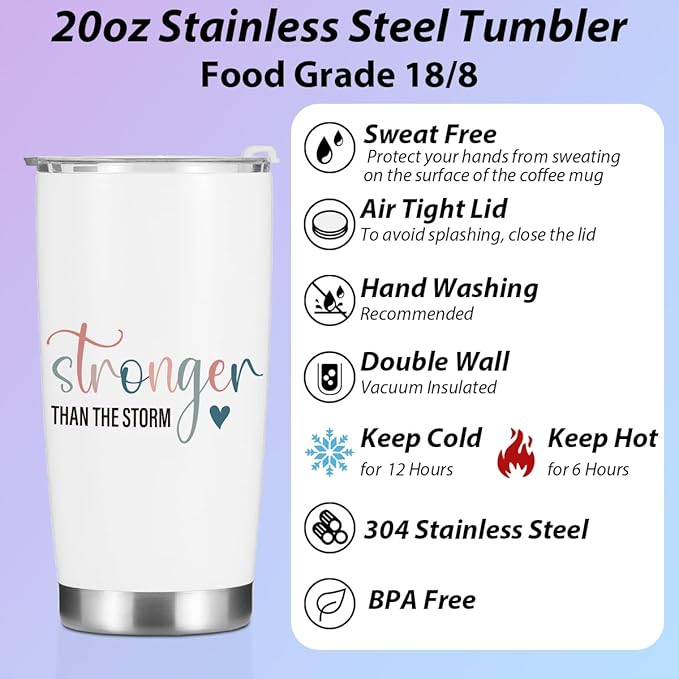 Inspirational Quotes Tumbler, Positive Gifts for Women Friends Bestie Christmas Birthday Boss Day, Motivational Gifts Coffee Mug Stainless Steel Vacuum Insulated Double Wall Travel Cup with Lid，20oz