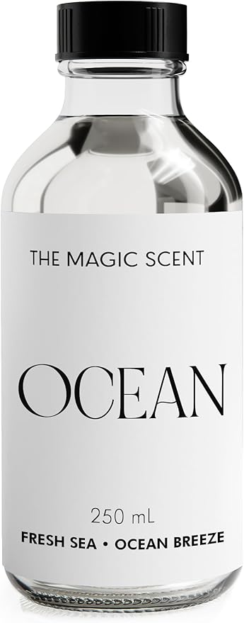 Ocean Diffuser Oil - Hotel & Home Luxury Scents Inspired by Bvlgari Resort, Bali - Oil Scents for Home Designed for Use in All Diffusers - 8.5 fl oz, 250 mL