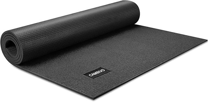 CAMBIVO Yoga Mat for Women and Men, Extra Long and Wide Exercise Mat(72"x48"/84"x30"), Large Non Slip Workout Mat for Yoga, Pilates, Fitness, Barefoot Workouts, Home Gym Studio