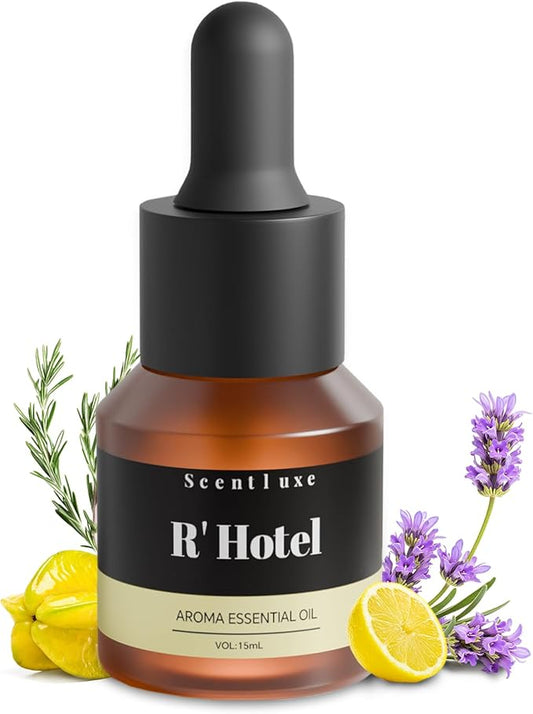 R' Hotel Diffuser Oil - Inspired by Ritz Carlton New York Scent Diffuser Oil for Home Premium Fragrance Oil for Ultrasonic and Waterless Diffusers and Crafting - 15 mL