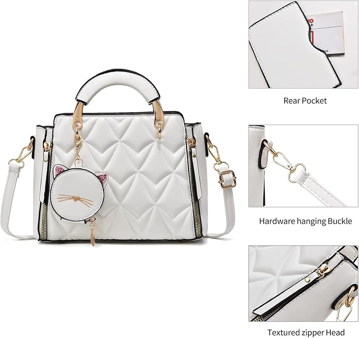 Xiaoyu Fashion Purses and Handbags for Women Ladies Crossbody Bags Top Handle Satchel Shoulder Bags Small Totes