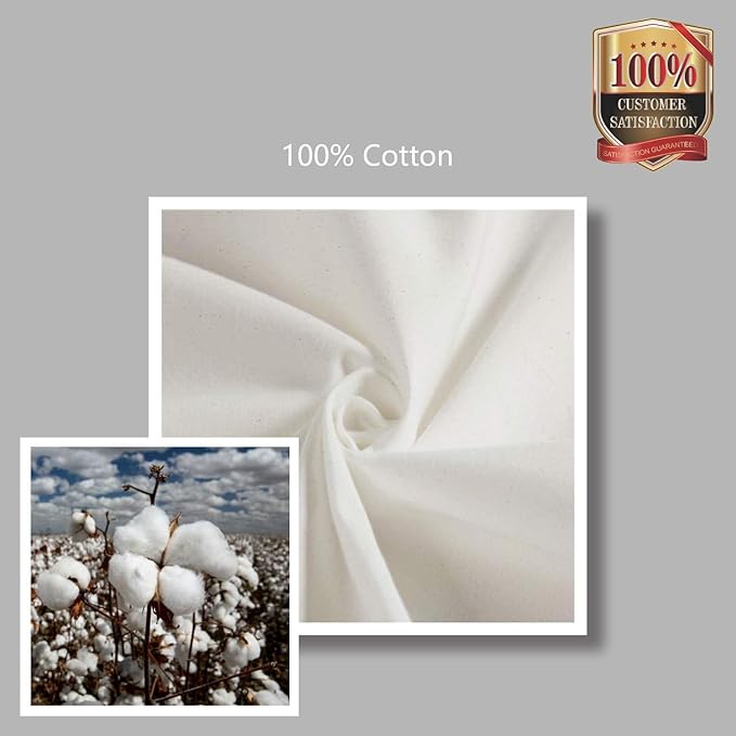 TOPDesign 12-Pack Canvas Tote Bags with Magnetic Snap, Reusable Grocery Shopping Bags, DIY Your Creative Designs