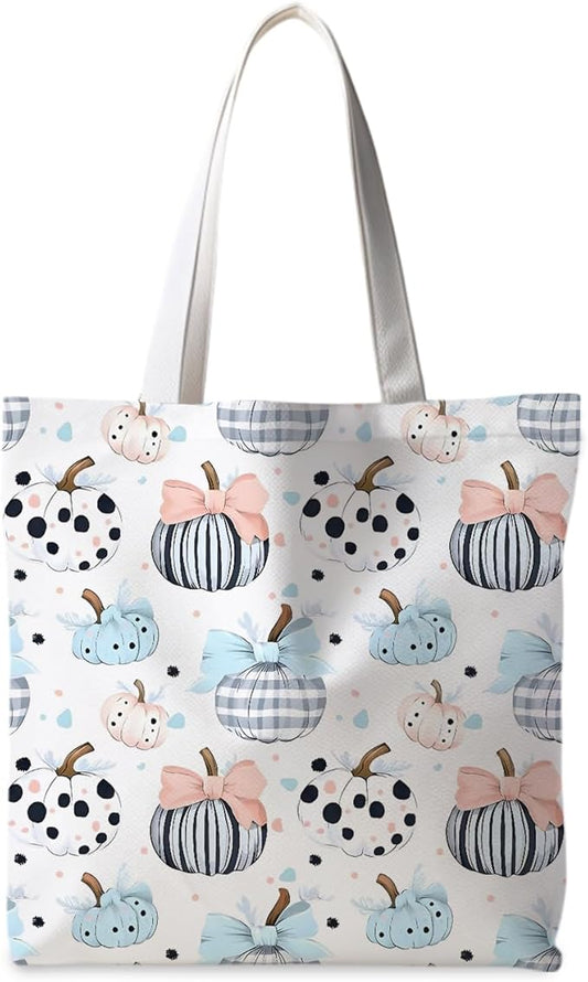 Halloween Tote Bag, Halloween Gifts for Women, Horror Tote Bag, Reusable Grocery Bags Shopping Bags