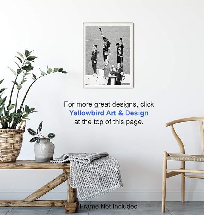 African American Wall Art - Black Wall Art - African American Decor - Civil Rights Poster - Black History Heroes - African Americans History - BLM Pride - Picture Print