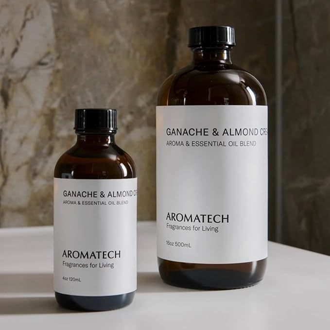 AromaTech Ganache & Almond Cream for Aroma Oil Scent Diffusers - 500 Milliliter
