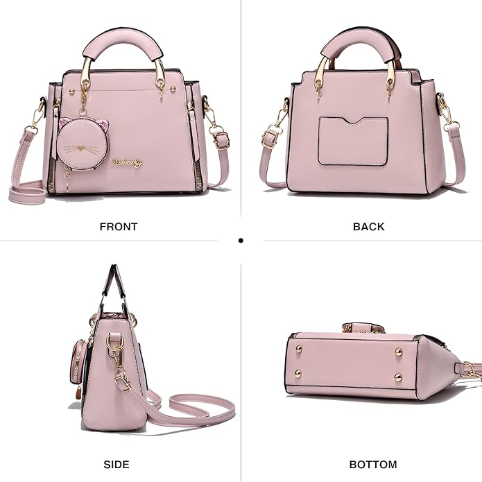 Xiaoyu Fashion Purses and Handbags for Women Ladies Crossbody Bags Top Handle Satchel Shoulder Bags Small Totes