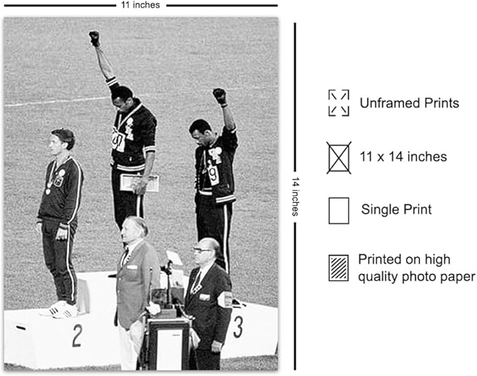 Black Empowerment Vintage Art Print 11x14 - Black Lives Matter Civil Rights Poster - Afro American Wall Decor - Black History Decoration - Vintage Art Print - BLM Wall Decor - African American Print