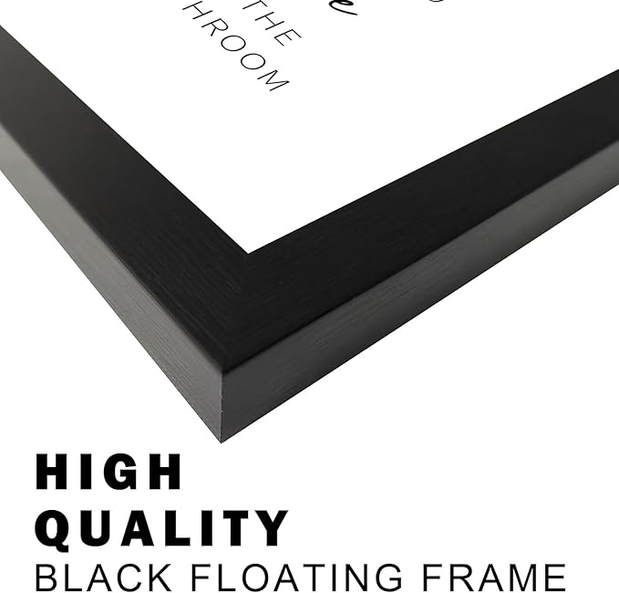 Senlifa Art Black & White Humorous Bathroom Wall Art, Please Dont Do Coke In The Bathroom Sign, 10L" x 8W"