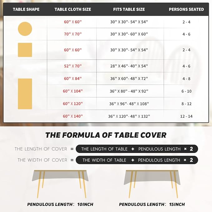 Horaldaily Boho Bohemia Style Tablecloth 60x84 Inch Rectangular, Vintage Country Rustic Farmhouse Magical Fall Yellow Washable Seasonal Table Cover for Party Picnic Dinner Decor