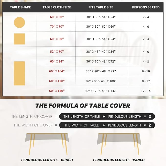Horaldaily Boho Bohemia Style Tablecloth 60×104 Inch Rectangular, Yellow Vintage Country Rustic Farmhouse Magical Fall Orange Washable Seasonal Table Cover for Party Picnic Dinner Decor