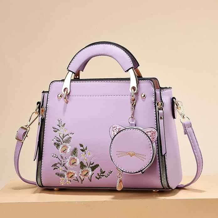 Xiaoyu Fashion Purses and Handbags for Women Ladies Crossbody Bags Top Handle Satchel Shoulder Bags Small Totes