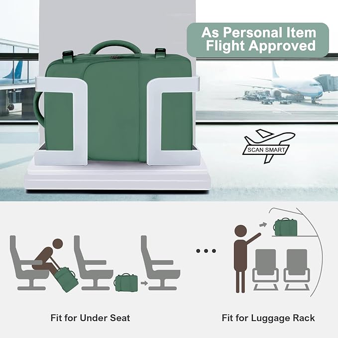 Travel laptop Backpack for Women, Personal Item Size Flight Approved, 16 Inch Laptop Bag with Multi-Pockets, Hiking Backpack, Waterproof Carry On Backpack Casual Daypack Backpack