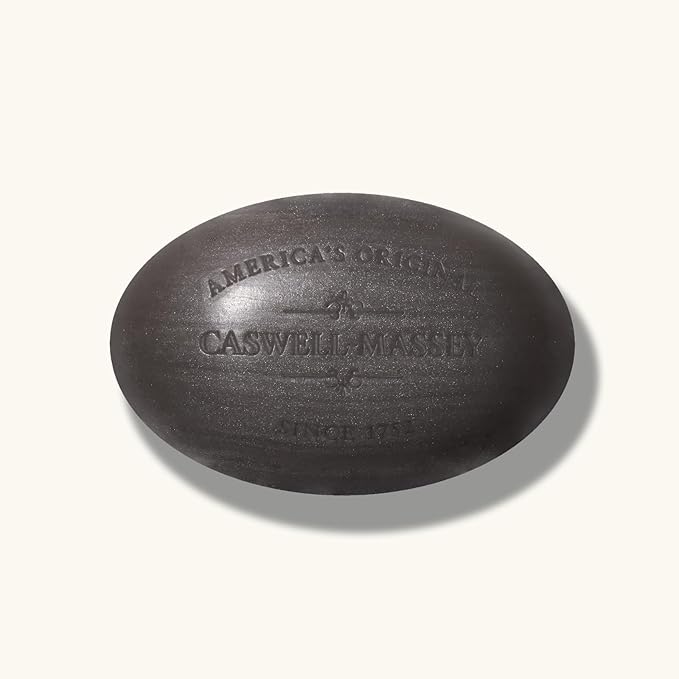 Caswell-Massey Sandalwood Natural Bar Soap for Men & Women, Moisturizing Body Soap Bar for All Skin Types, Made with Essential Oils & Plant-Based Formula for Soft Skin, Made in USA, 5.8 oz