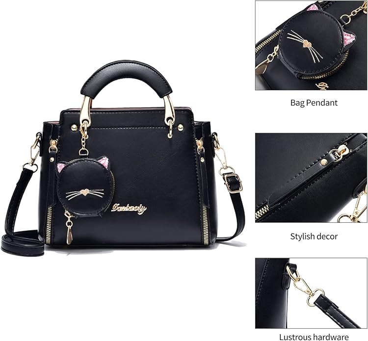 Xiaoyu Fashion Purses and Handbags for Women Ladies Crossbody Bags Top Handle Satchel Shoulder Bags Small Totes