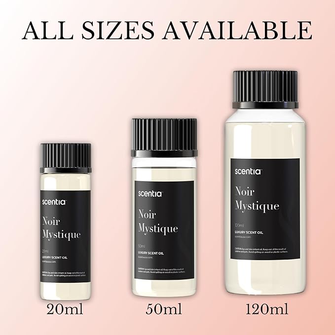 Hotel Diffuser Oil Inspired by The Edition Hotel Scent - 20 mL 0.67 fl oz - Essential Oil Blend Rose, Bergamot, Lemon and Musk Notes for Aromatherapy Diffusers and Humidifiers - Noir Mystique