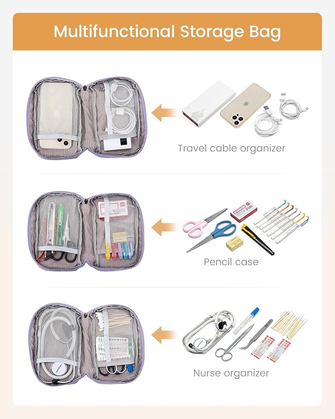 LOVEVOOK Laptop Backpack Purse for Women, Cute College School Backpack Bookbag For Teenager Girls, Teacher Nurse Bags Work Travel Backpack, Business Computer Laptop Bag Daypack, 15.6 Inch, Purple