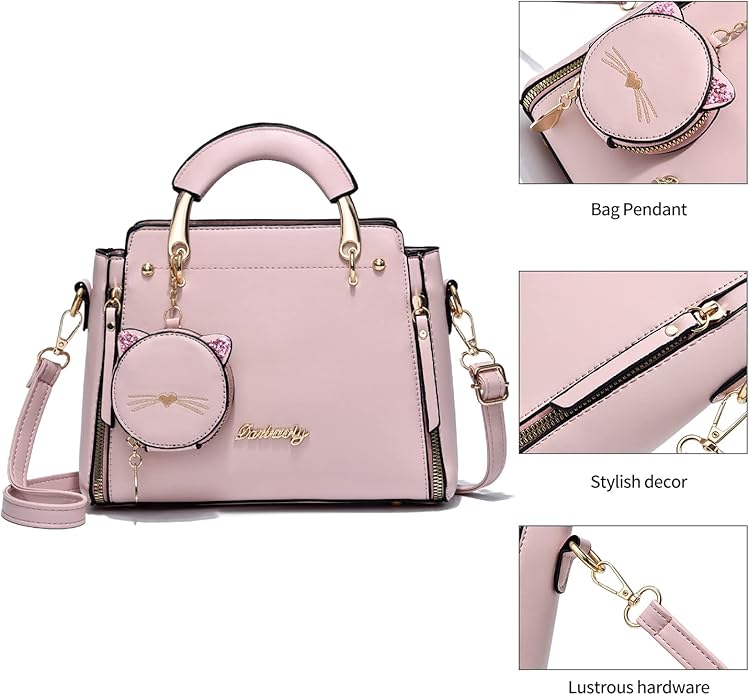 Xiaoyu Fashion Purses and Handbags for Women Ladies Crossbody Bags Top Handle Satchel Shoulder Bags Small Totes