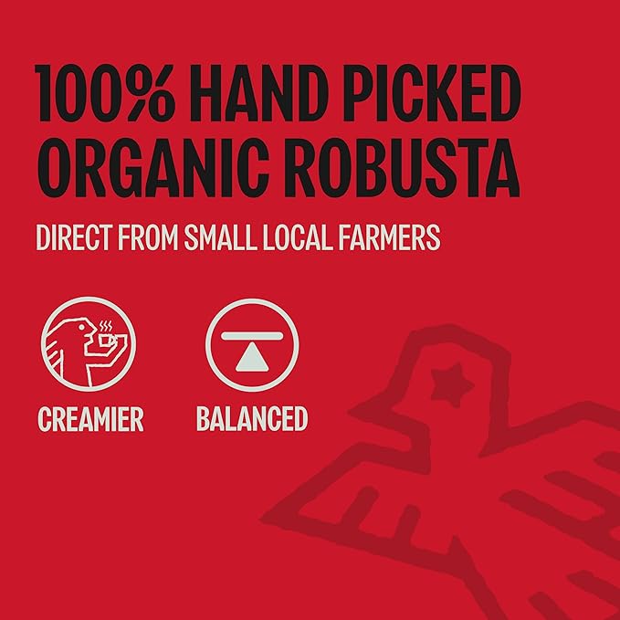 BAZAN COFFEE Too Strong, Vietnamese Robusta Whole Bean Coffee, Dark Roast, High Caffeine, Bold Espresso Flavor, Low Acidity, Perfect with Milk, 12oz Bag (12 Ounce (Pack of 1), Whole Bean)