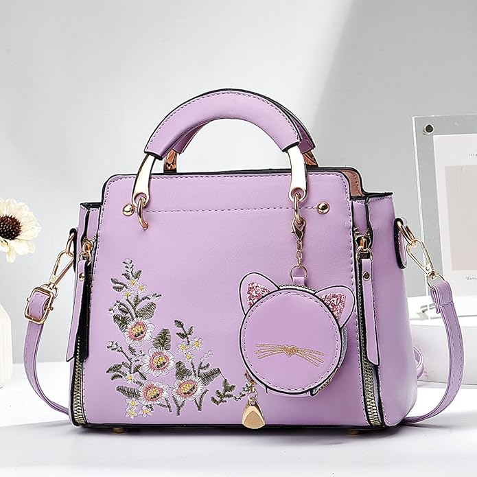 Xiaoyu Fashion Purses and Handbags for Women Ladies Crossbody Bags Top Handle Satchel Shoulder Bags Small Totes