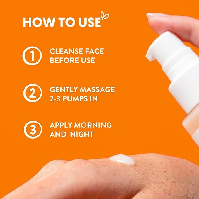 By Nature Vitamin C + Collagen Face Serum - Restore and Energize Tired Skin with Brightening Vitamin C, Plumping Collagen, Plus Texture Enhancing Turmeric - Premium Skin Care Serum for Face - 3fl. oz.