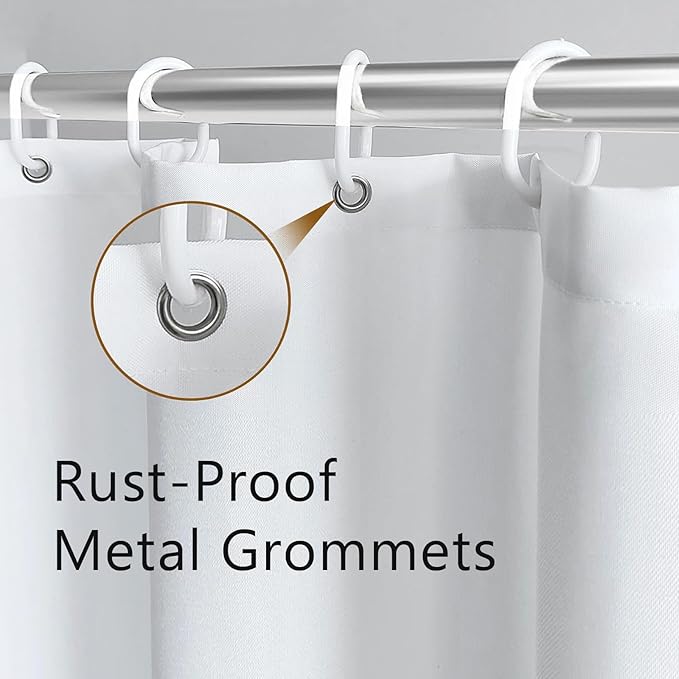 Dark Grey Brown Boho Modern Shower Curtain Mid Century Abstract Minimalist Burnt Orange Gold Leaf Arch Geometric Plant Neutral Bathroom Decor 60Wx72H Bath Curtain Fabric Polyester 12 Pack Hook