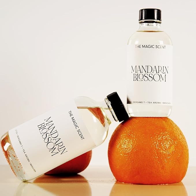 Mandarin Blossom Diffuser Oil - Hotel & Home Luxury Scents Inspired by St. Regis Hotel, Maldives - Diffuser Oil Scents for Home Designed for Use in All Diffusers - 16.9 fl oz, 500 mL