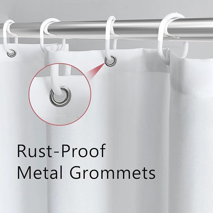 Pink Boho Shower Curtain 60Wx72H Mid Century Modern Abstract Gold Leaves Plant Sun Bathroom Decor Minimalist Geometric Arch Line Aesthetic for Girls Bath Curtain Fabric Polyester 12 Pack Hooks