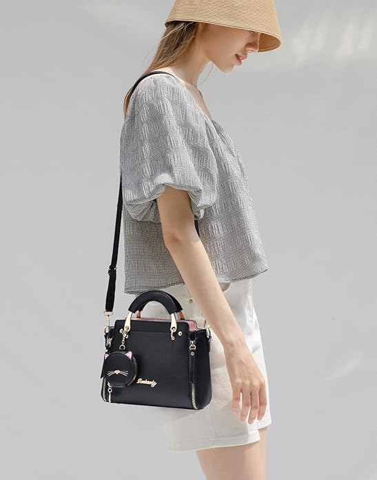 Xiaoyu Fashion Purses and Handbags for Women Ladies Crossbody Bags Top Handle Satchel Shoulder Bags Small Totes