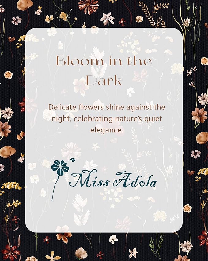 Canvas Tote Bag for Women – Aesthetic Canvas Bag with Zipper Cute Stylish Reusable Shoulder Totes for Shopping Work Daily Vacation, Black Grow Flower