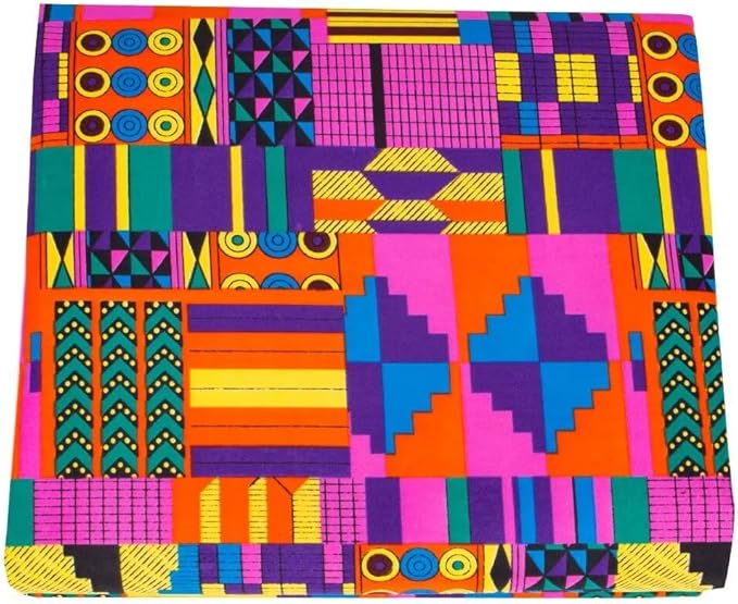 African Fabric 6 Yard Ankara Fabric Tribal Print Fabric Dashiki Long Skirts