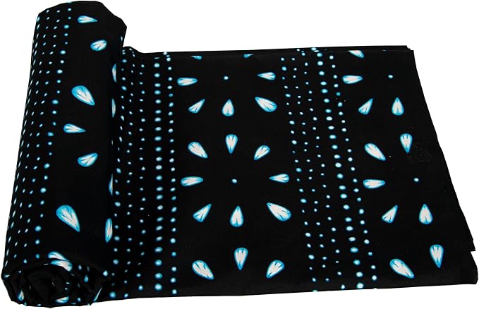 African Fabric 6 Yards Polyester Ankara Print Fabric for Sewing DIY Craft Projects Party Clothing M1