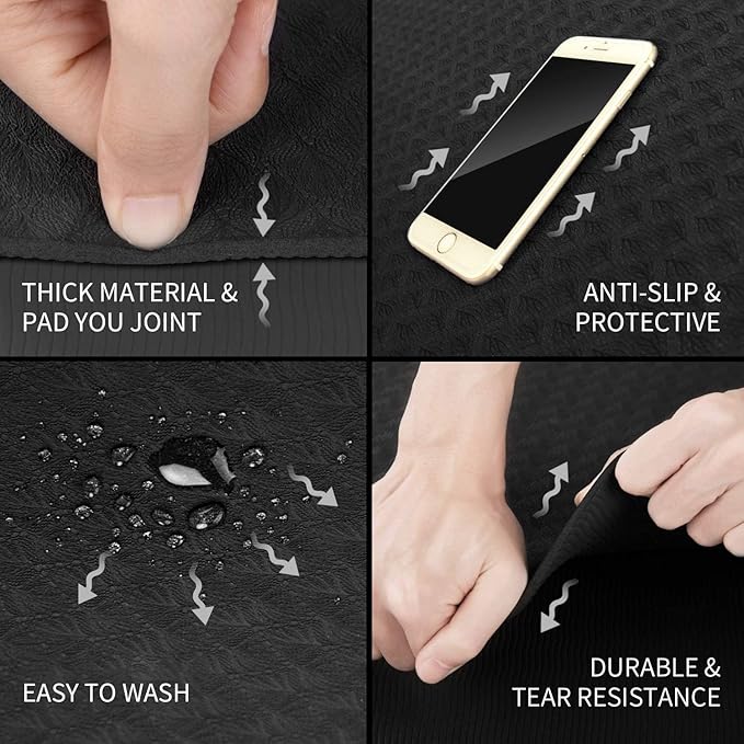 CAMBIVO Extra Wide Yoga Mat for Women and Men (72"/84"x 32"x 1/4") TPE Workout Mat, Non-slip Large Exercise Fitness Mat for Yoga, Pilates, Workout