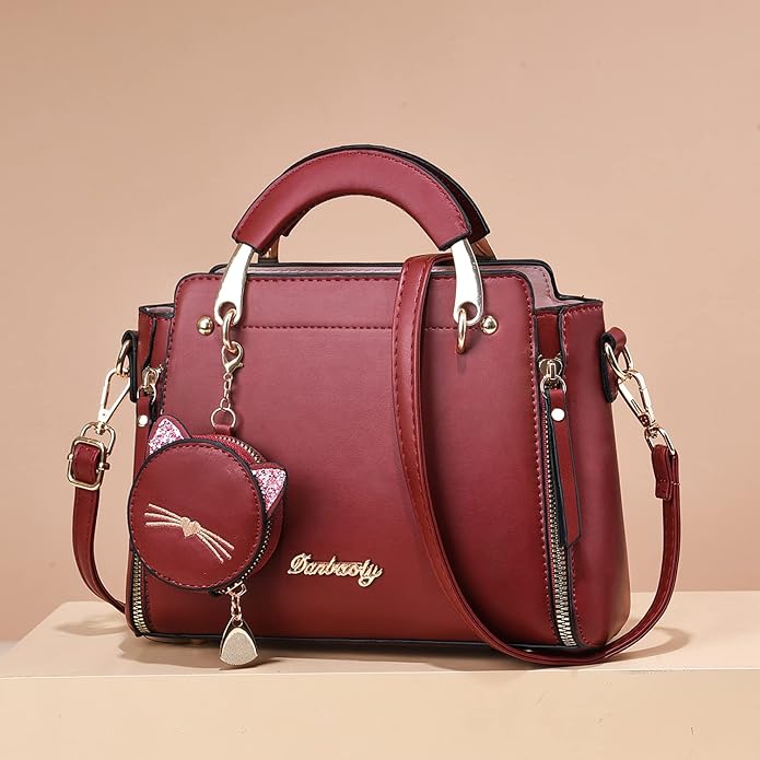 Xiaoyu Fashion Purses and Handbags for Women Ladies Crossbody Bags Top Handle Satchel Shoulder Bags Small Totes